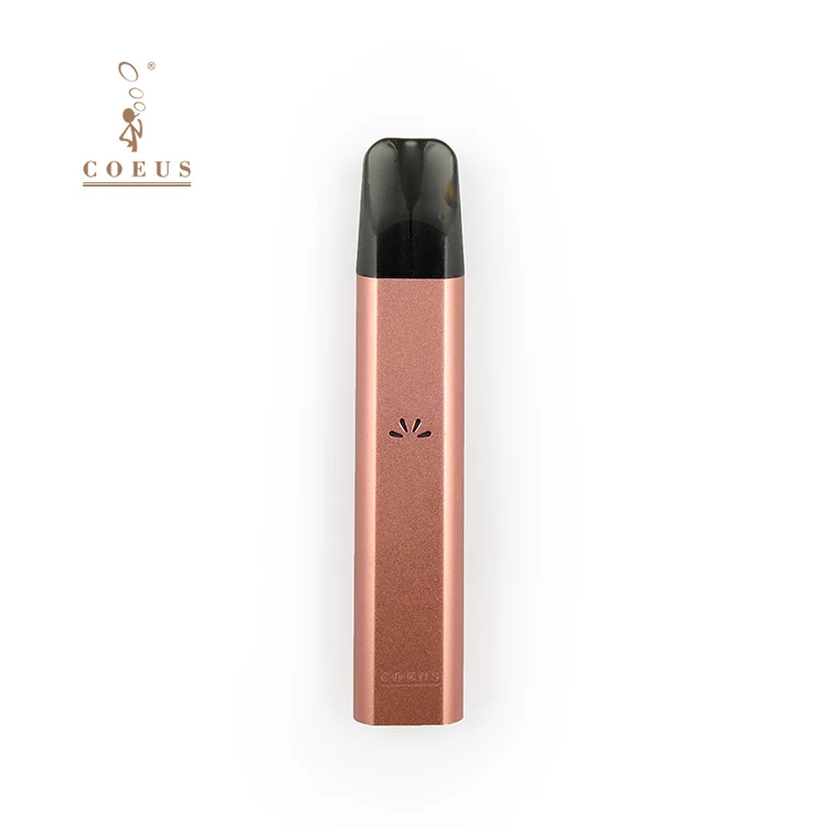 
2019 closed pod system electronic cigarette 380mah ceramic coil vape pen pod oem 