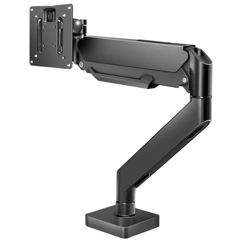 Hillport Computer  articulating arm CE Monitor Screen Arms Stand Metal Adjustable Desk Mounting Bracket Fit 17-49 inch