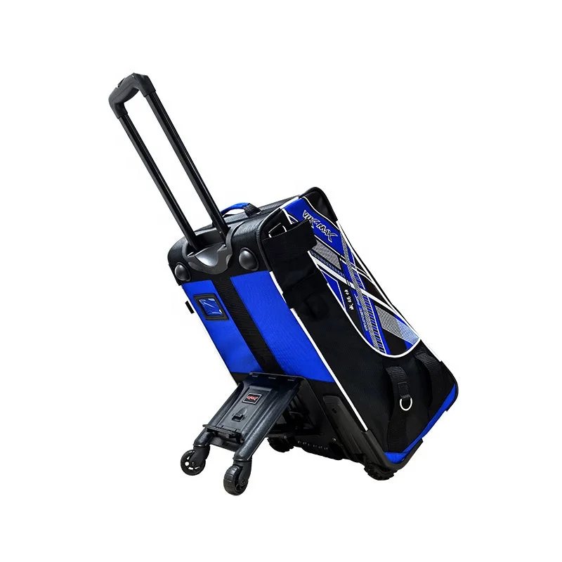 Hockey Sport Lightweight Rolling Duffel Bag Kids Hockey Equipment Luggage