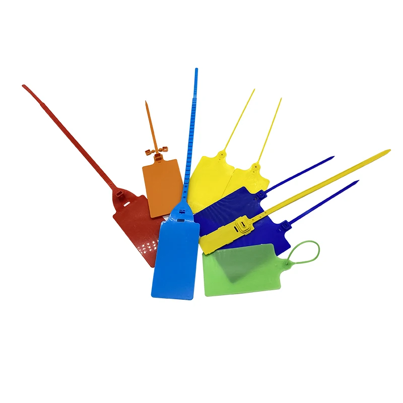 Пластиковое пронумерованное уплотнение регулируемой длины