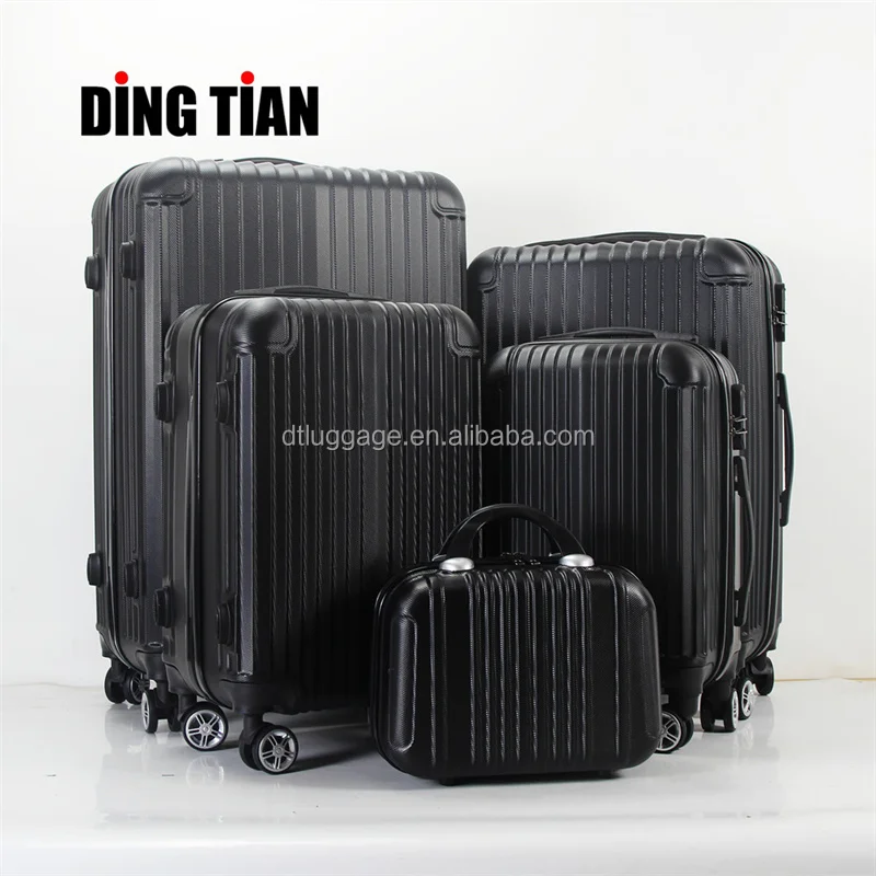 Customize ABS Trolley Travel Bag Luggage Set Thickened Spinner Suitcase Rolling Cabin With Detachable Wheels
