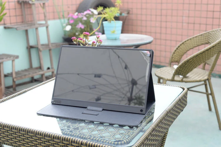 4K Touch Gaming Monitor Lcd 15.6 Inch Build-in Speaker  USB Type-C Portable Monitor for microtouch PC Switch