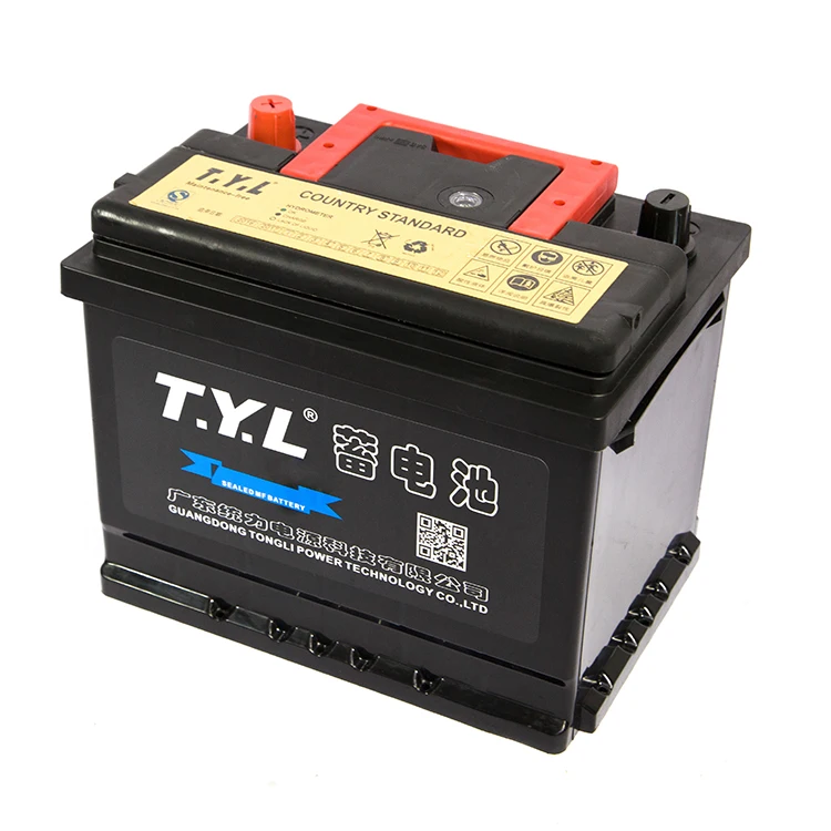 TYL high quality and high performance l2-400 12v 60ah car battery