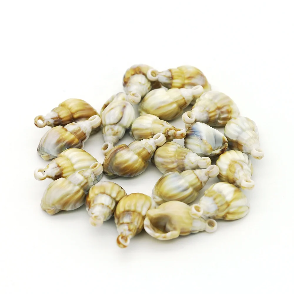 Горячая Распродажа Cowrie акриловые ракушки бусины морские пляжные аксессуары для DIY ювелирные изделия ожерелье подвеска ветряные