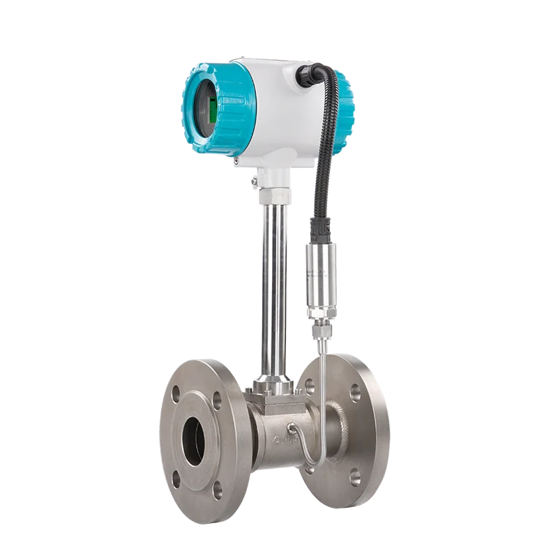 ATEX Certificated nitrogen gas flow meter co2 gas flow meter vortex flow meter