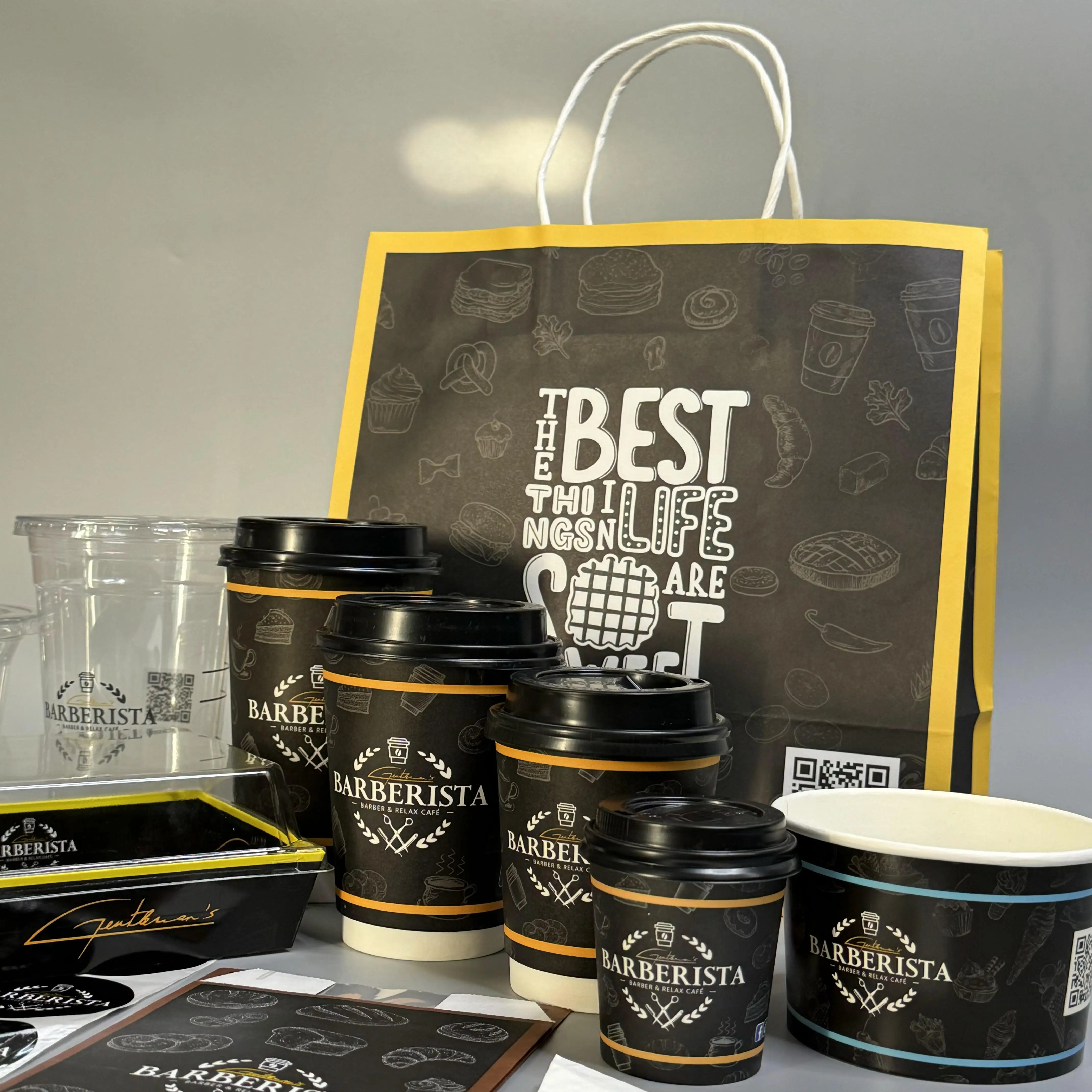 Biodegradable Food Container for Fast Food Restaurants Best Sale Custom Food Lunch Boxes High Quality Wholesale Price