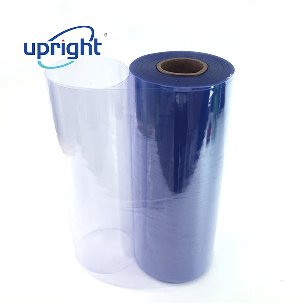 Upright factory price 300 Micron clear plastic PVC Rigid Film roll For Window Box