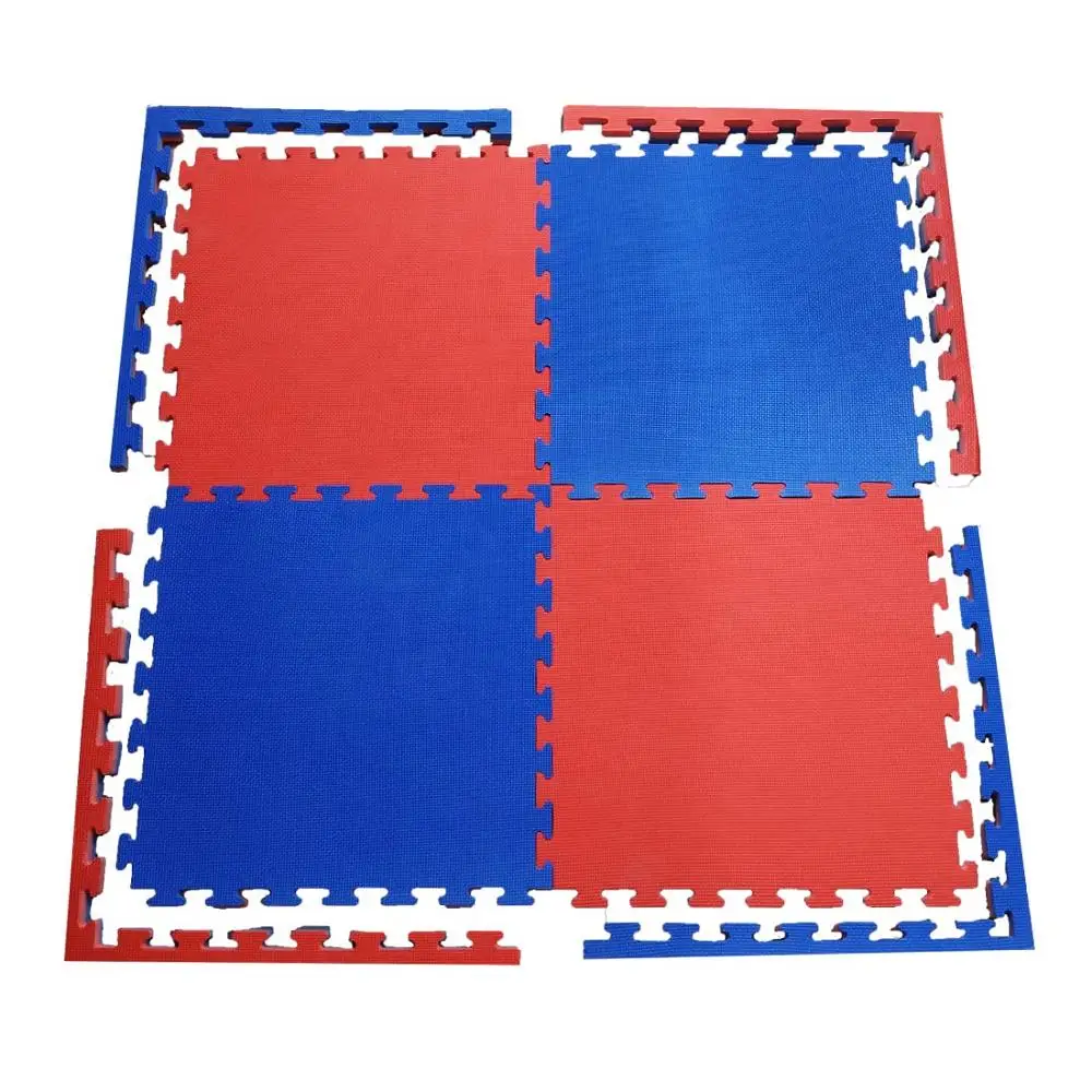 Wholesale Red&Blue EVA Judo Mat Karate Mat Gymnastics Mat