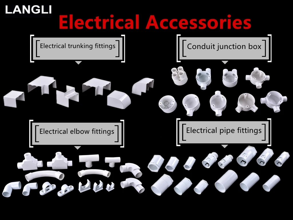 Factory Price OEM China Electric Plastic  Pvc Electrical Conduit Pipe Fittings 90 Degree Bend Elbow