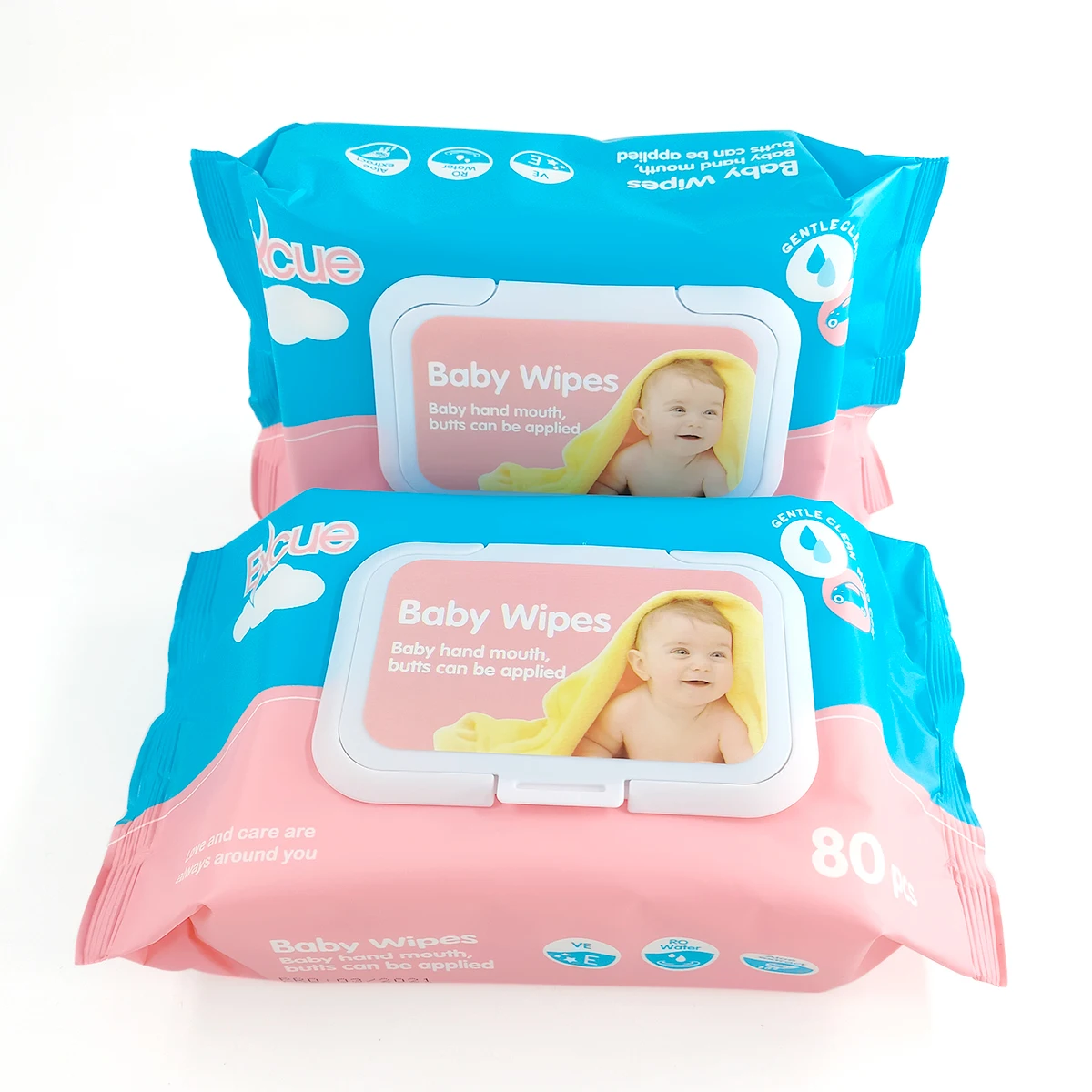 Factory price Private Label Free Sample Disposable OEM high quality dry non-woven baby wet wipes