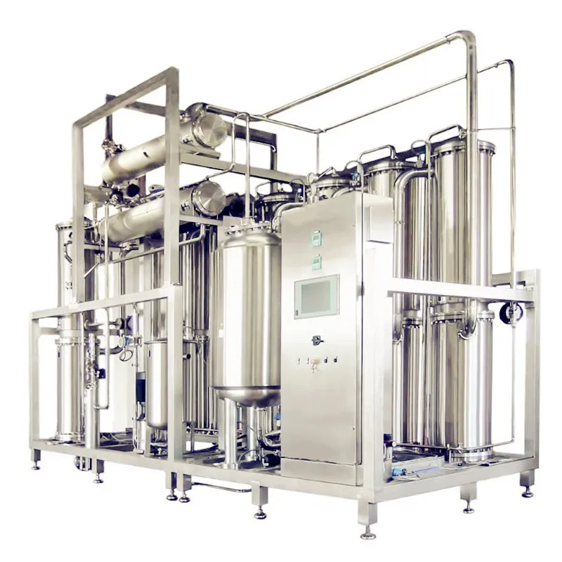 distillation unit 0.1-8t /h Multi-Effect Distilled Water Machine LD Injection Water Pharmaceutical Raw Water Treatment Equipment distiller kit