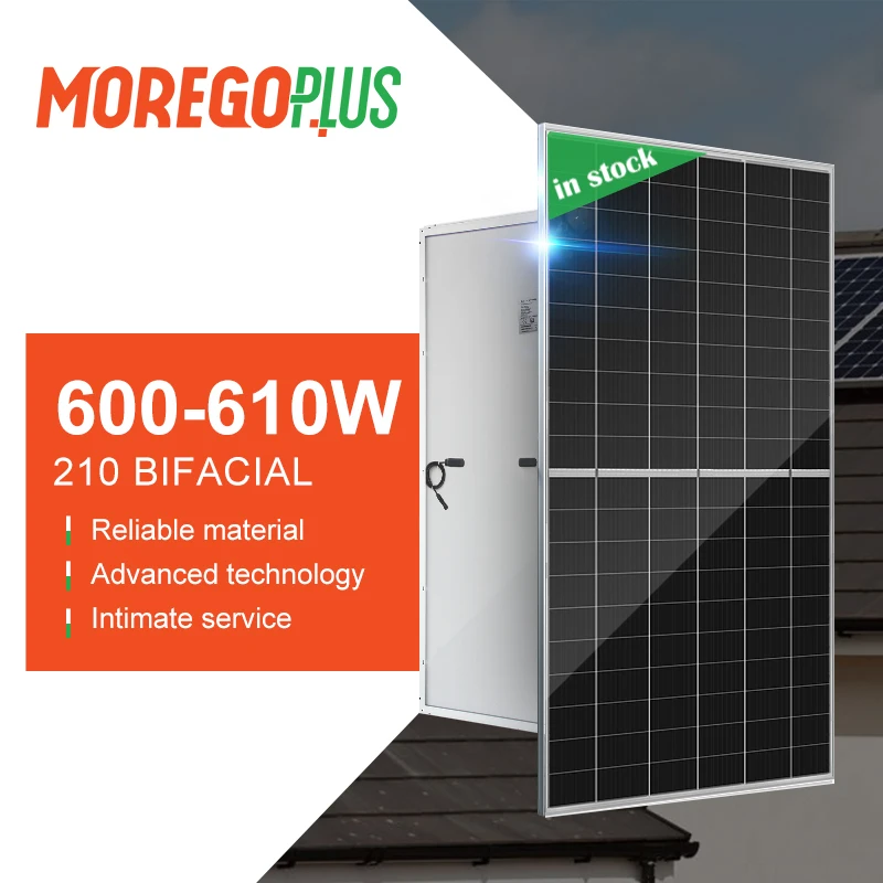 Moregoplus 210 One 60S2 модель солнечных панелей 600 Вт 605 610 цена для домашней системы солнечной