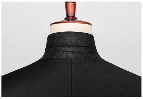 Designer wedding suits for men photo mens high quality slim fit wool  fashion suit