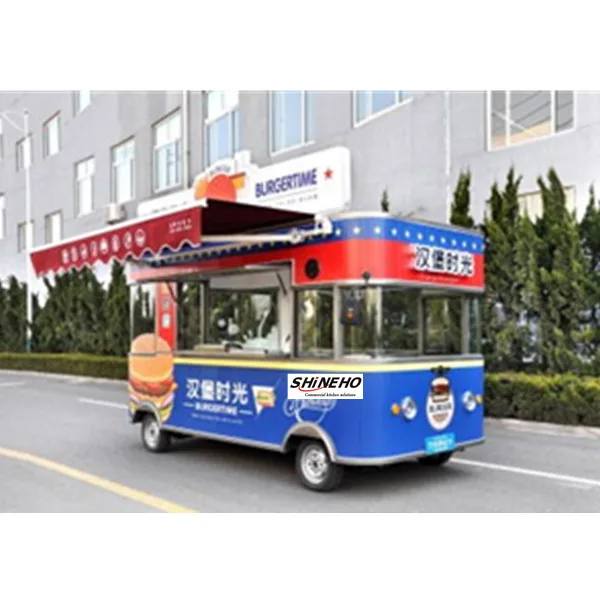 Fry Ice Cream Food Trucks Mobile Food Trailer food truck container electric