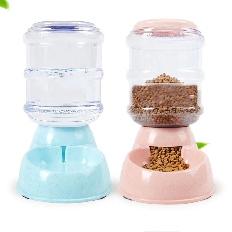 
Self Cat Feeding Food Pet Automatic Pet Food Dispenser Feeder Water Dispenser 