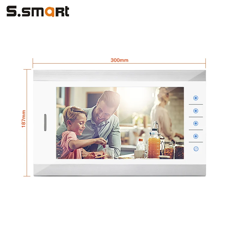 
Factory Price Button Apartment Door Bell Wired Intercom Water Proof Family Doorbell 