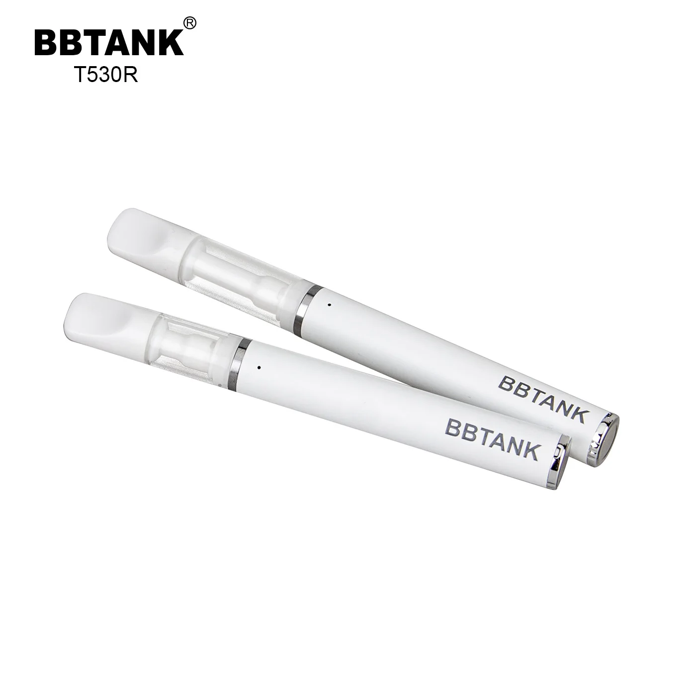  BBtank T530R лучшая электронная сигарета для масла 1 0 мл Белый цвет полностью керамический бак густого тонкий вейп с батареей 510 vape