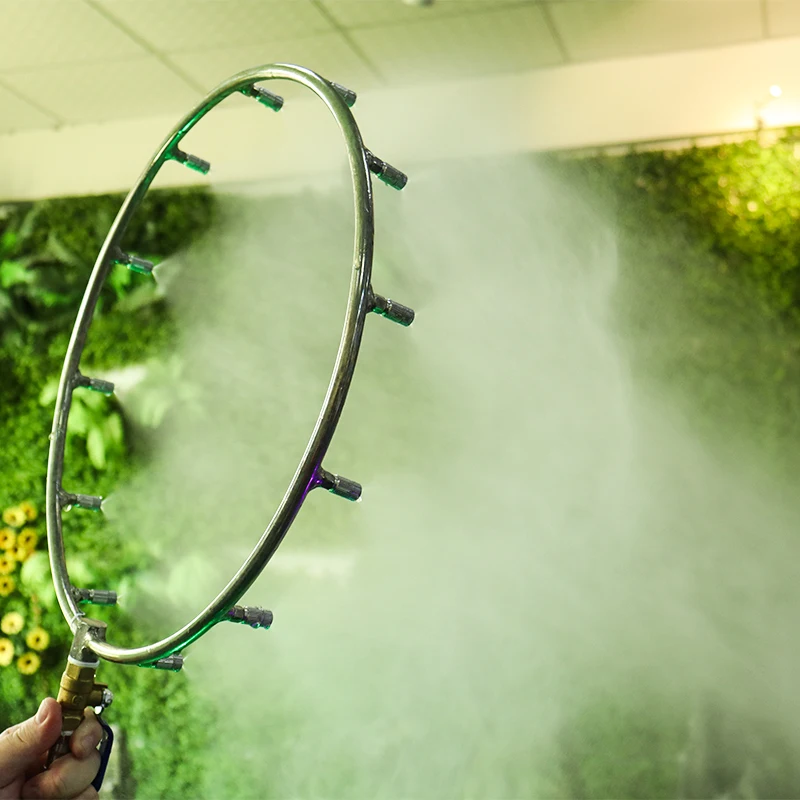 Cozymist Adjustable Pressure Stainless Steel Mist Cooling Fog Nozzle For Greenhouse