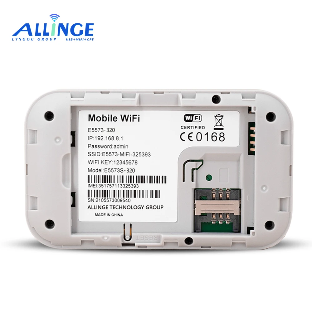 ALLINGE MDZ2975 High Speed 4G Router LTE E5573Cs-322 Portable Wifi Hotspot Unlocked Wifi Router