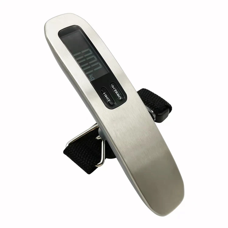 New Design 50kg/110lb Digital Weighing Suitcase Scale Portable Electronic Luggage Weight Scale for Courier Travel