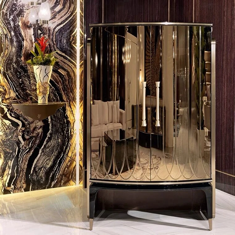 Индивидуальная мебель для столовой, роскошный буфет, витрина, современный буфет