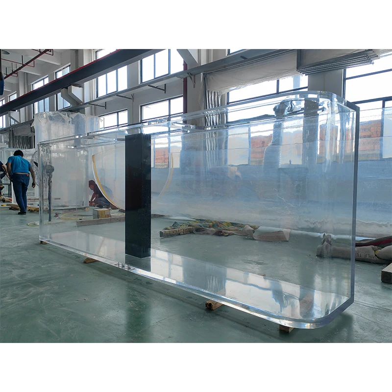 Wholesalers wholesale 1000 gallons irregular square aquarium acrylic betta fish tank