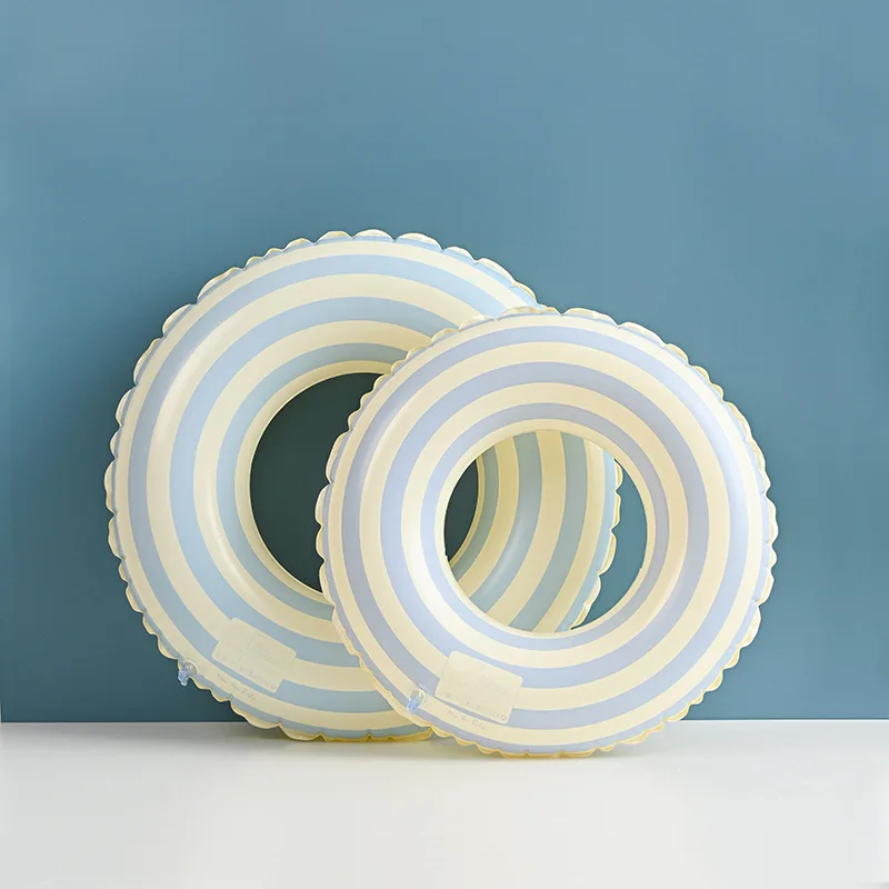 Wholesale Summer Inflatable Swimming Rings Minimalist Style Inflatable Swimming Pool Floater For Pool