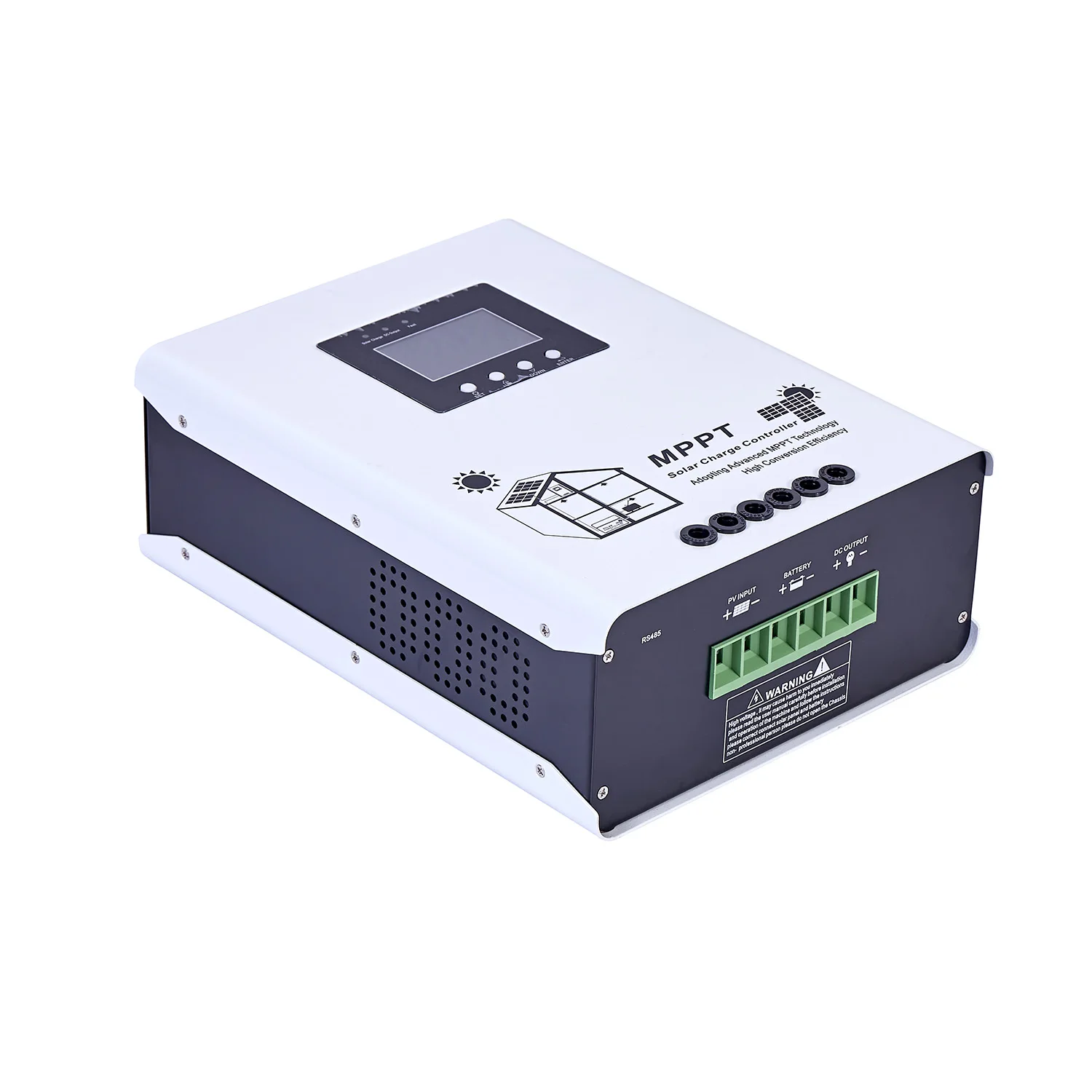 Высококачественный контроллер солнечного заряда MPPT PWM 10A 20A 30A 50A 60A 12/24 В