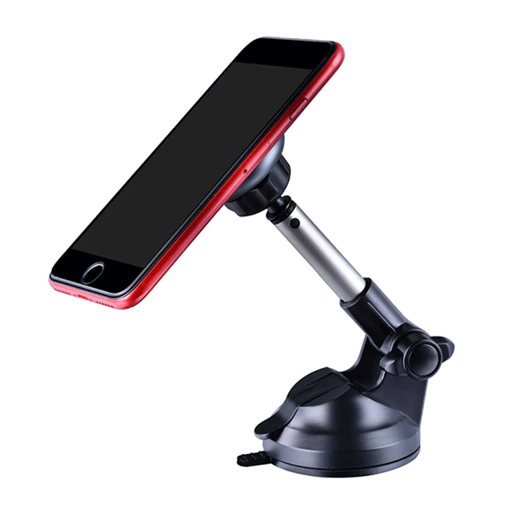 Лидер продаж на Amazon, поворот на 360 градусов, телескопическая Присоска на приборную панель, держатель для сотового телефона, магнитный автомобильный держатель для мобильного телефона