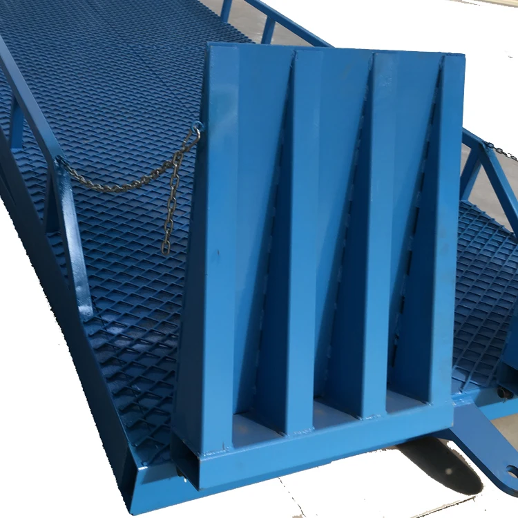 Good Price Mobile Loading Dock Yard Ramp for Sale Foshan Australia Orange Marketing Basic Mesh Steel Power Platform Technical
