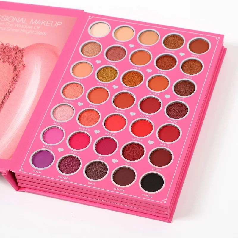 Wholesale Four Pages Eyeshadow Palette Primer Book Waterproof Cosmetic Beauty Makeup Set Sombra De Ojos Set For Kids And Women