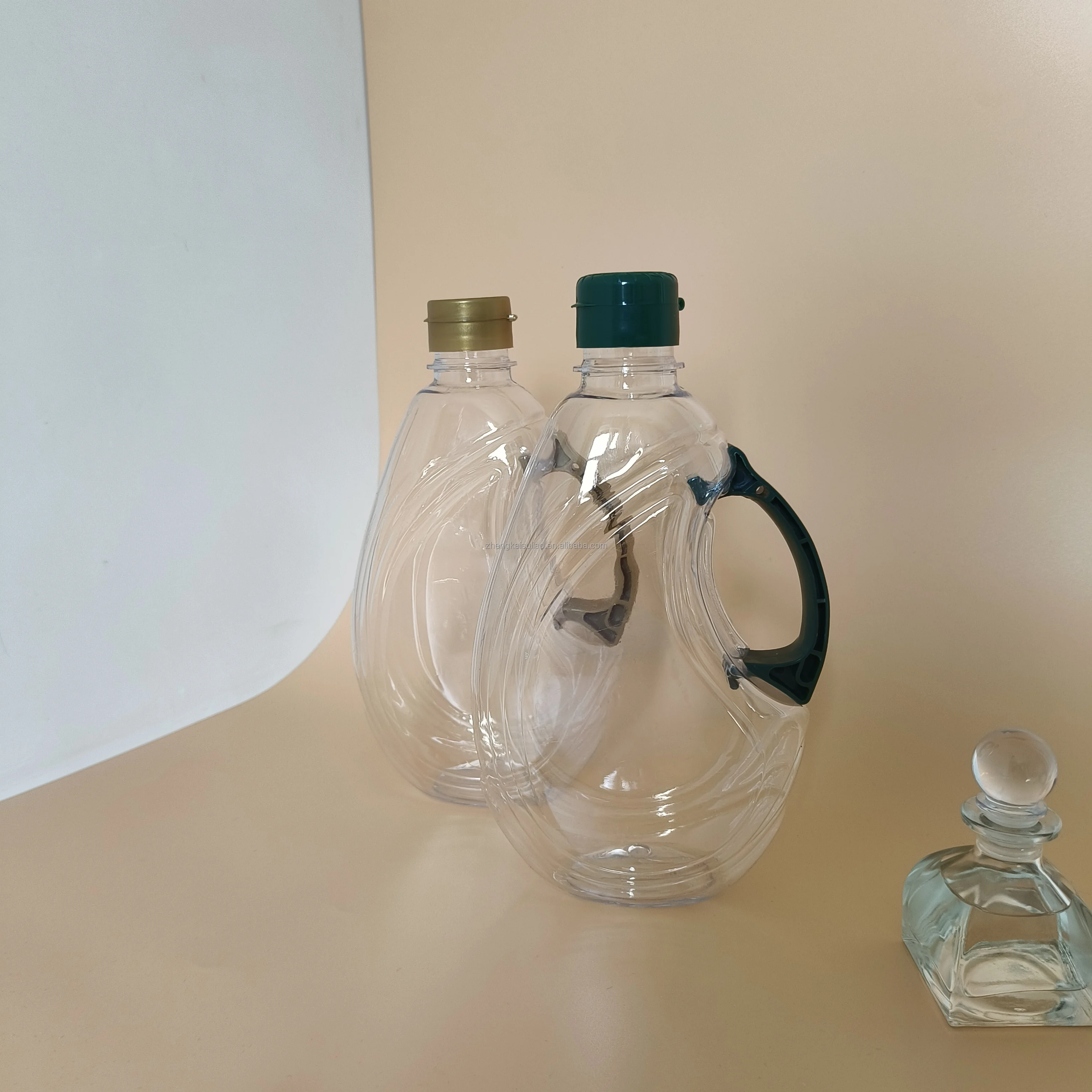 1000ml linseed plastic oil bottle packaging cooking oil bottle salad oil packaging bottle