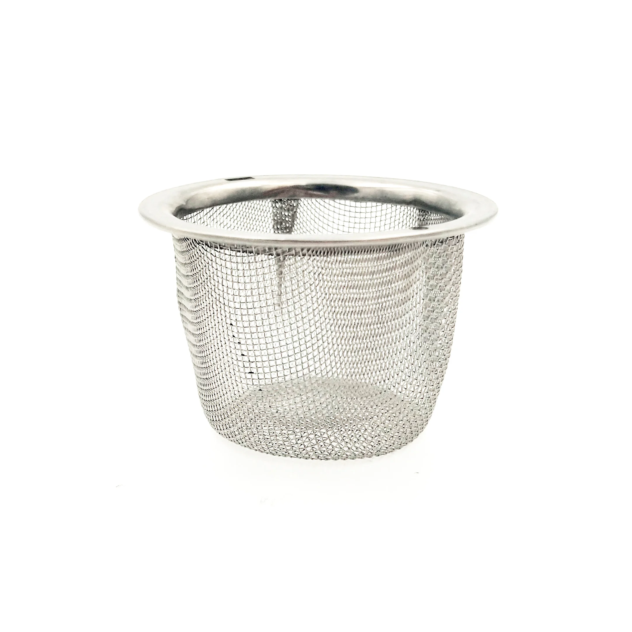 Высококачественное многоразовое ситечко из нержавеющей стали размером 1/2 дюйма, сетчатый фильтр для чаши, чая и кофе