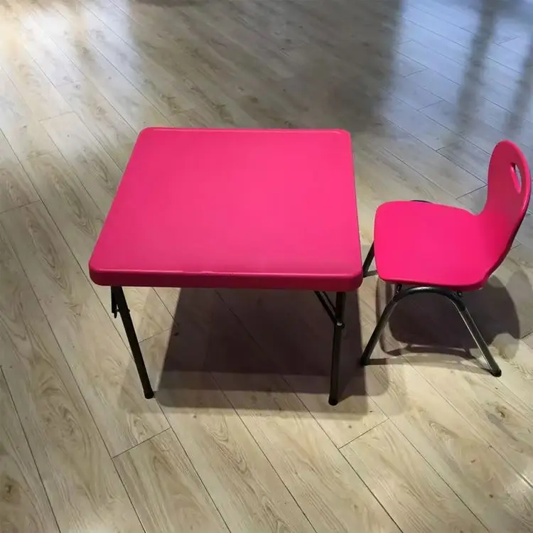 Wholesale modern study folding table design child work table for kids learning