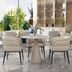 fine modern luxury velvet hotsale vintage cafe shop restaurant canteen hotel furniture sets dining table dining chairs