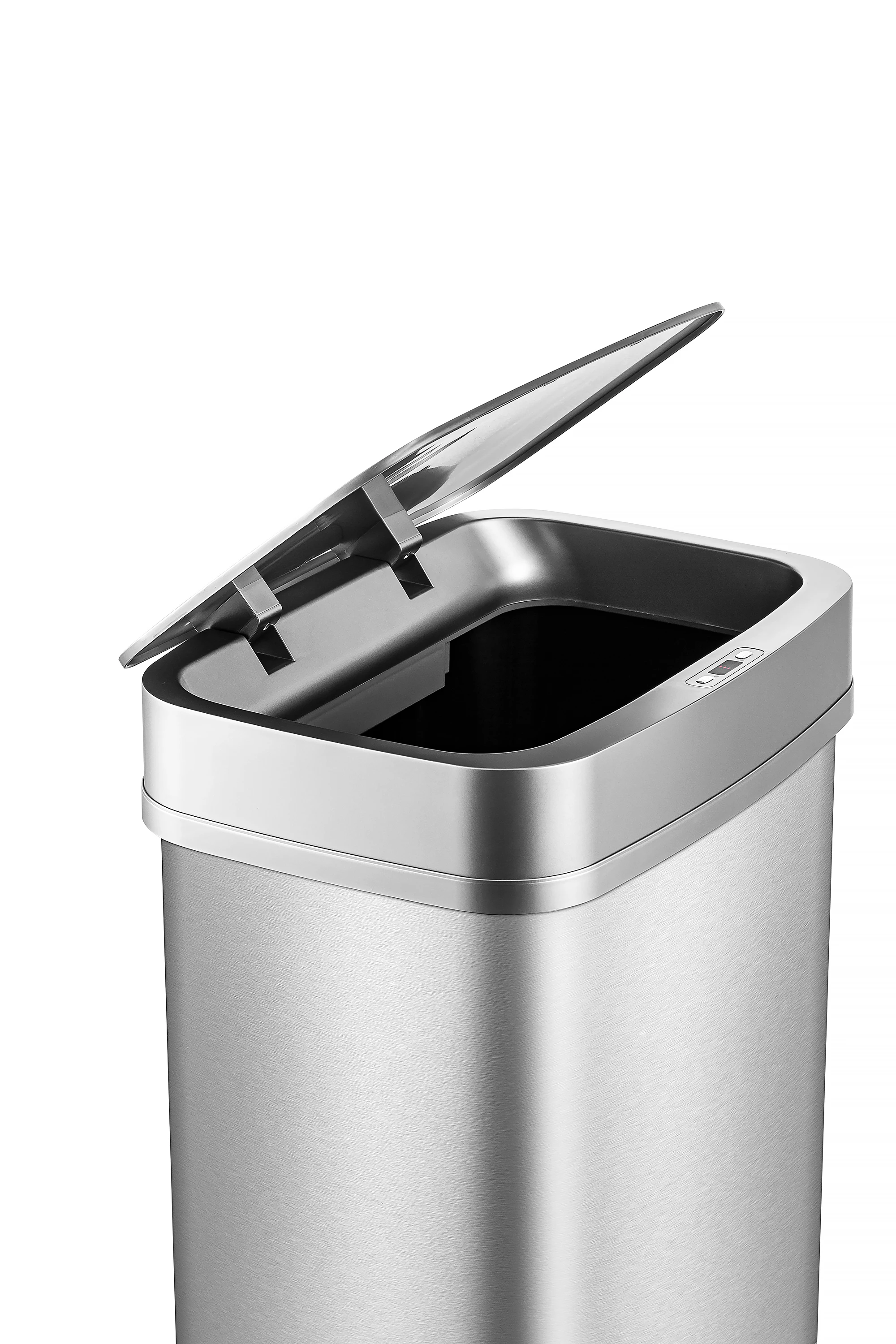 Auto-induction Save Energy Wholesaling Square Kitchen Waste Bin Bulk Trash Cans Stainless Steel Sensor Dustbin