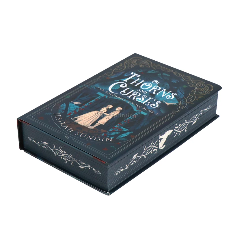 Book manufacturer custom print quality special edition book books with sprayed edge for authors publishers