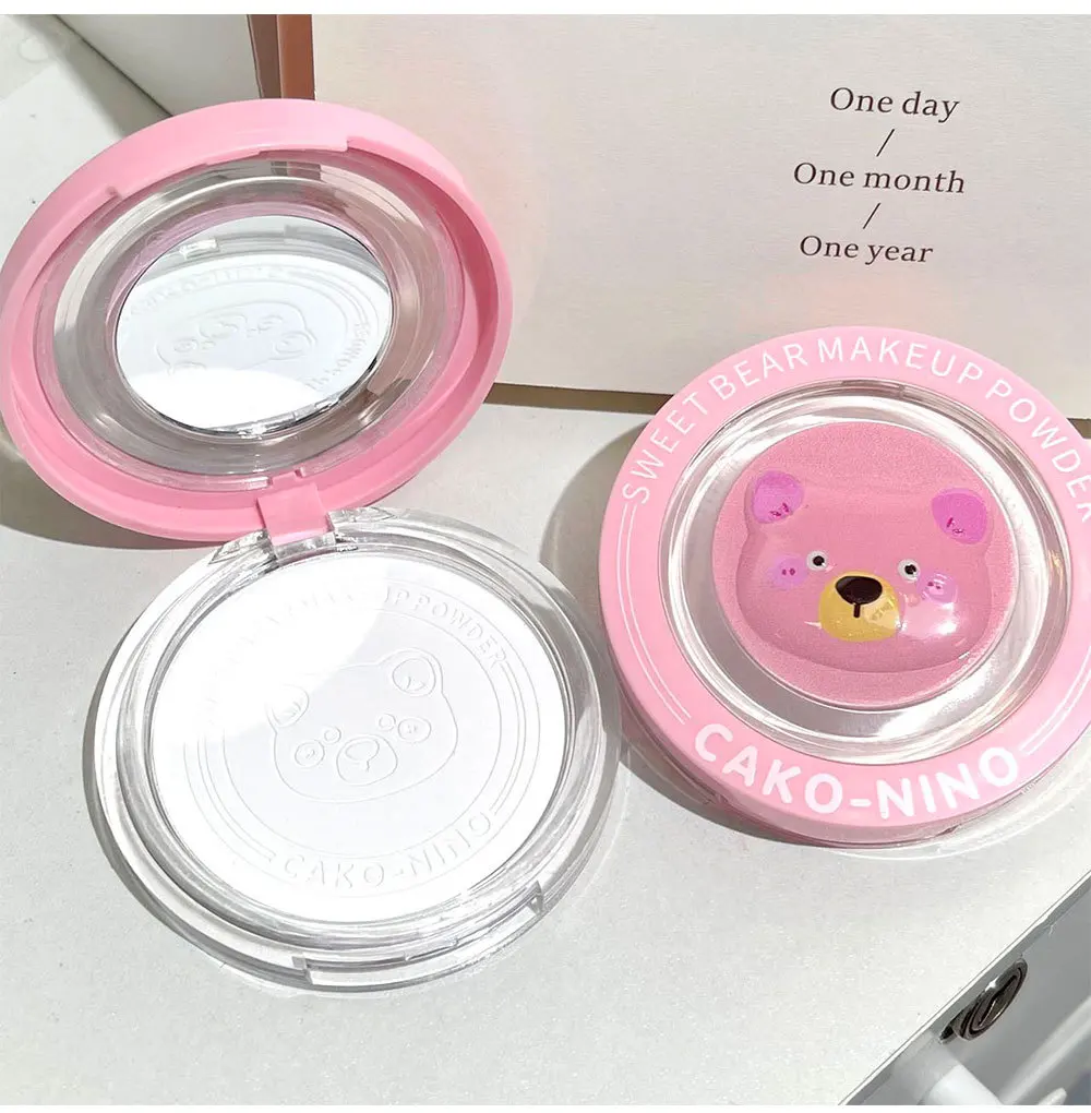 Setting Powder Long Lasting Oil Control Natural Finish Face Powder Sweat Proof Private Label Smooth Matte Compact Powder
