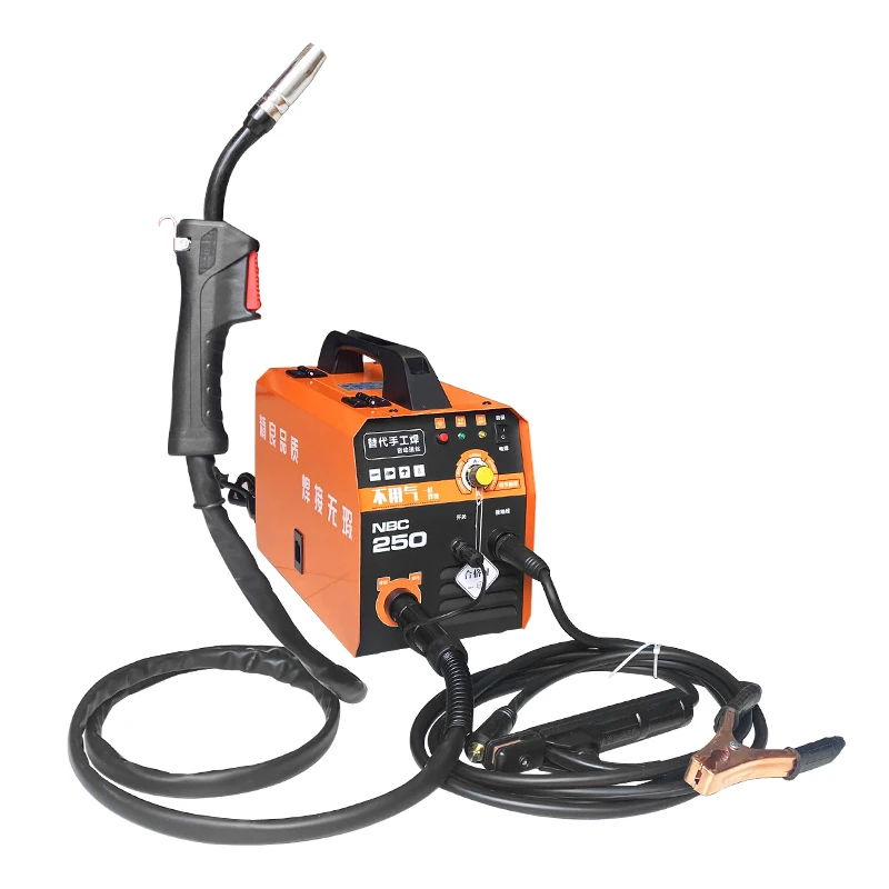 MIG-250 multi-function MMA airless mig welding machine Portable low-cost dual-use household industrial welding machine