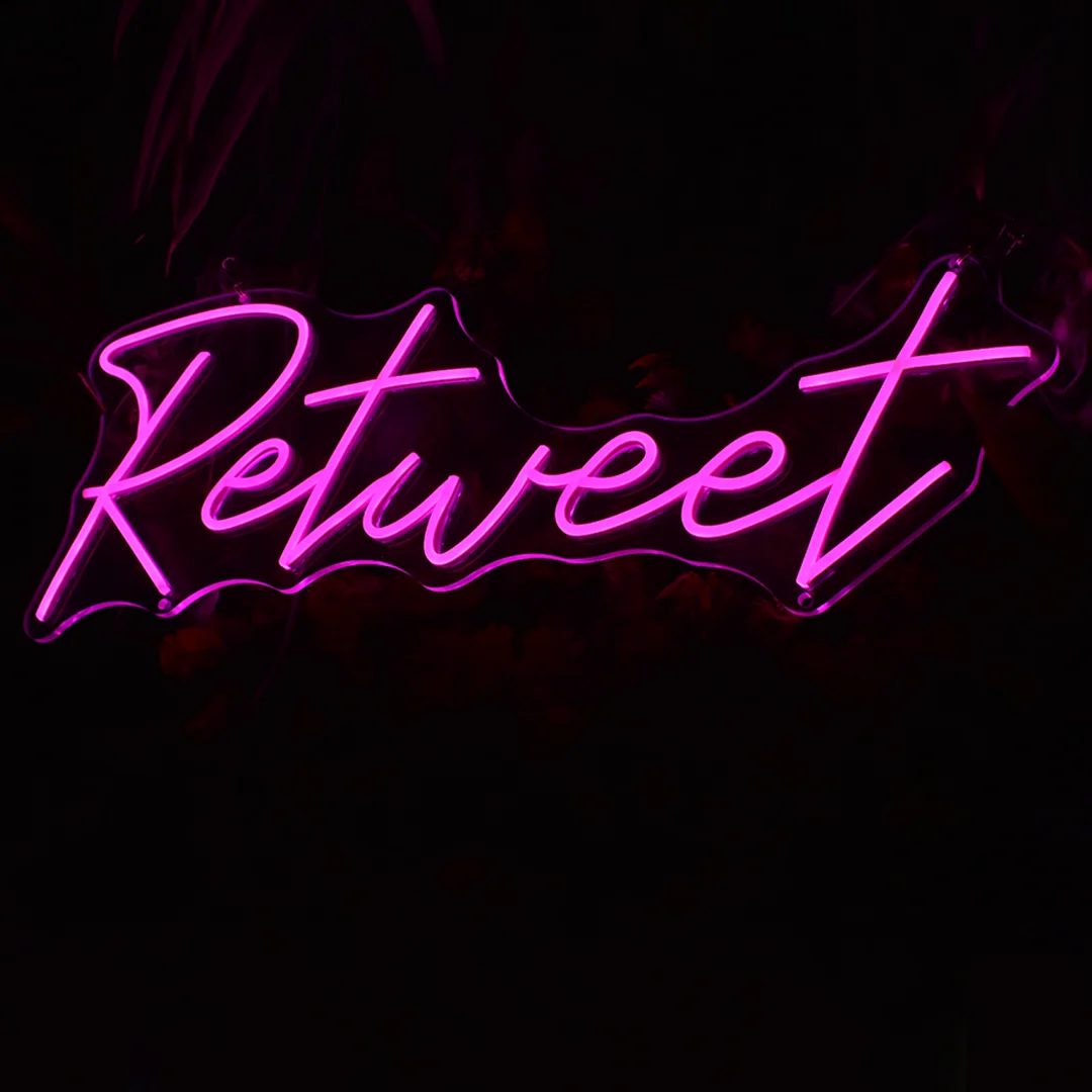 Commercial business logo customized warm white flexible acrylic led neon sign custom Neon Sign