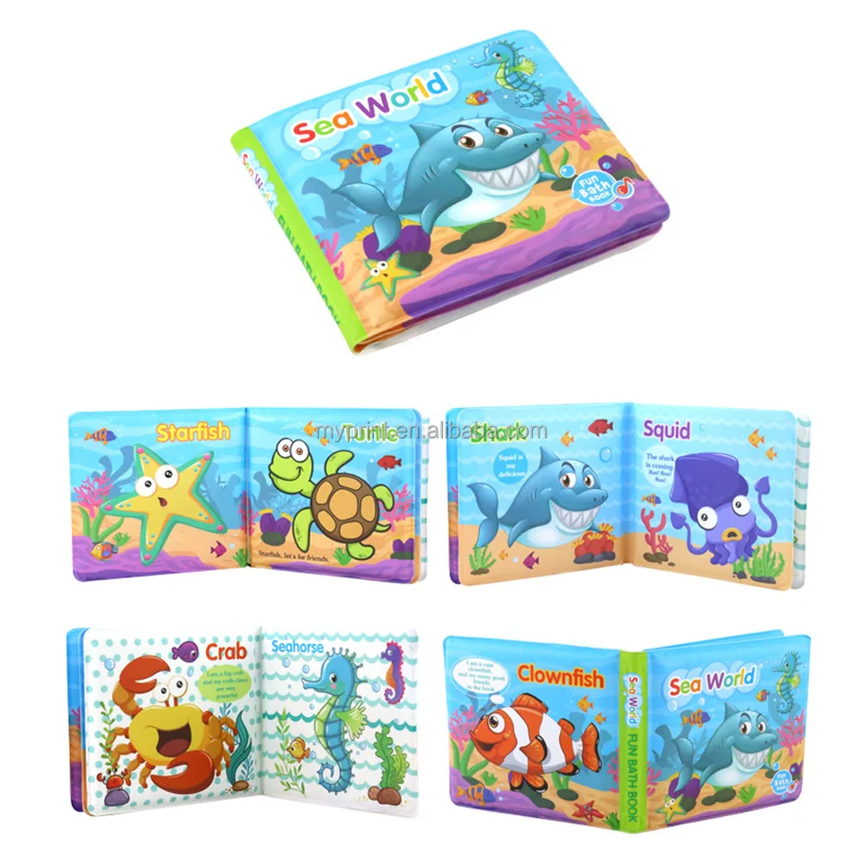 High Quality Customize Handmade Fabric Safty Early Education Bendable Washable Soft Baby Cloth Book