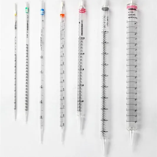 Double Scale Design Sterile Disposable Plastic Serological Pipette