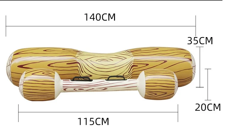 New adult and children floating row inflatable swimming ring water toys pair of floating toys