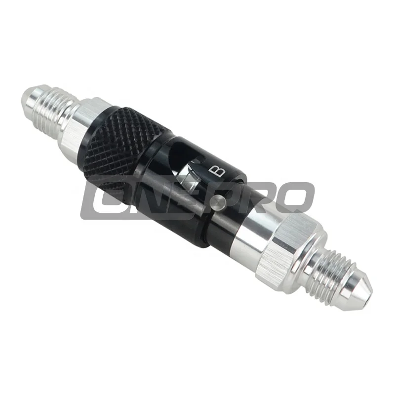 Racing Car Performance Aluminum 3AN Quick Release Disconnect Dry Brake Coupling Fitting Connector