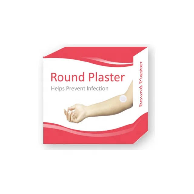 Manufacture of Sensitive Injection Plaster /round plaster roll 500 pcs/box