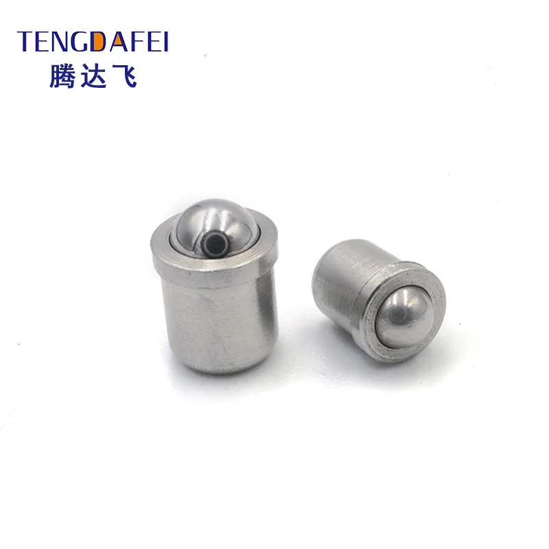 High Quality 304 Stainless Steel Spring Ball Plunger Press-Fit Steel Ball Plunger
