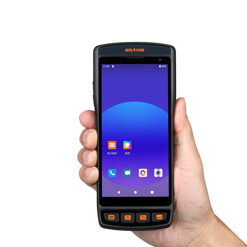 Оптовая продажа портативная система Android POS 3 + 32 ГБ сенсорный экран прочный PDA сканер pos с принтером Бесконтактный платежный аппарат