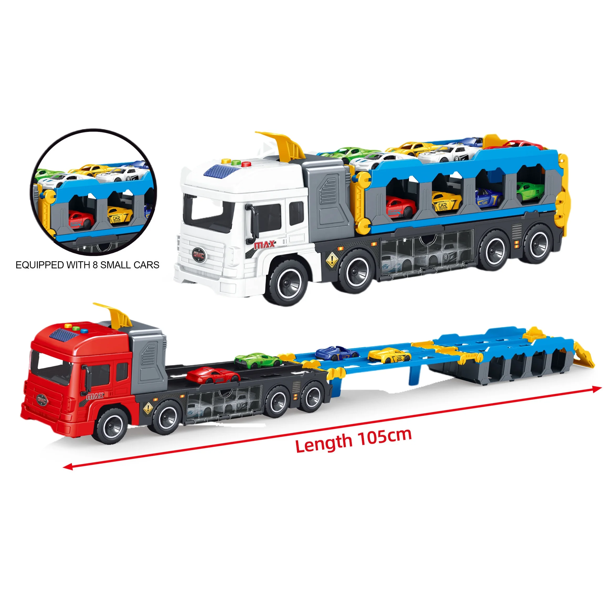 Inertia vehicle model car plastic Die Cast Toy Cars Excavator Crane Mixer Truck For Kids Friction Car Simulated Alloy Truck