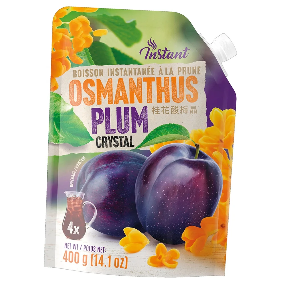 OEM высококачественный травяной чай, кислый напиток, фруктовый ароматный чайный напиток, напиток, растворимый османтус, слива, кристалл