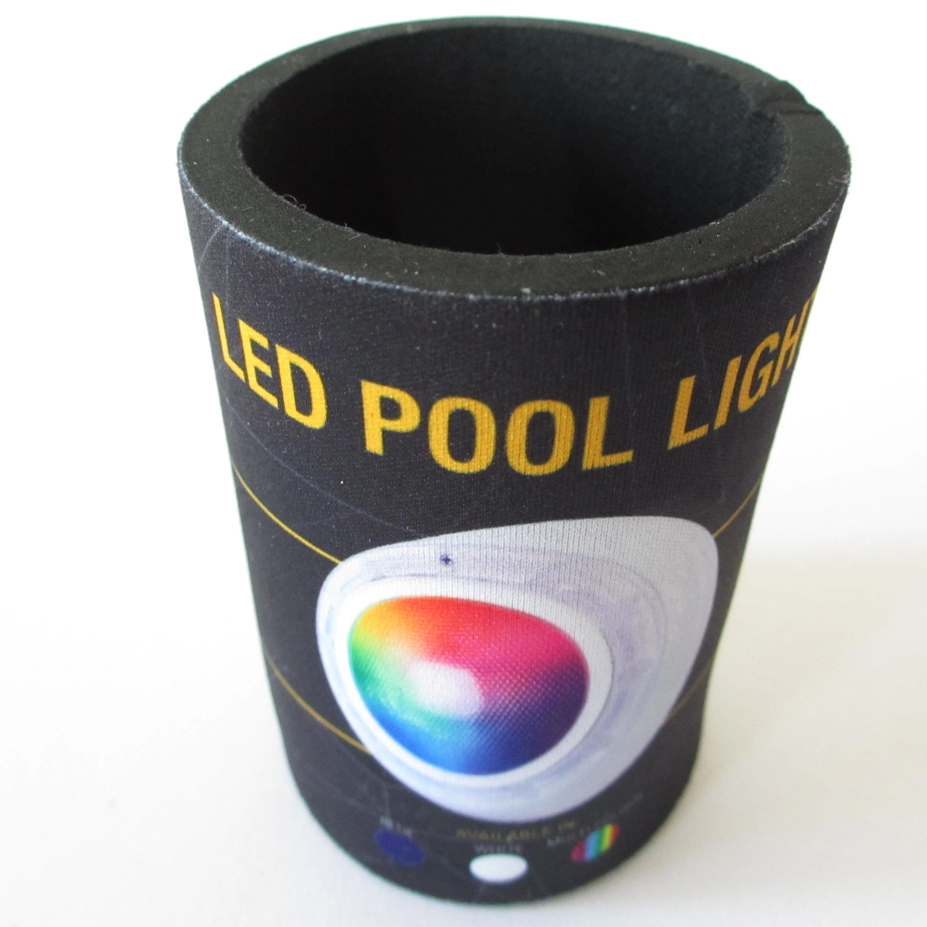 Neoprene stubby can coolers fabric beer cooler with heated tape on the seam, no stitching